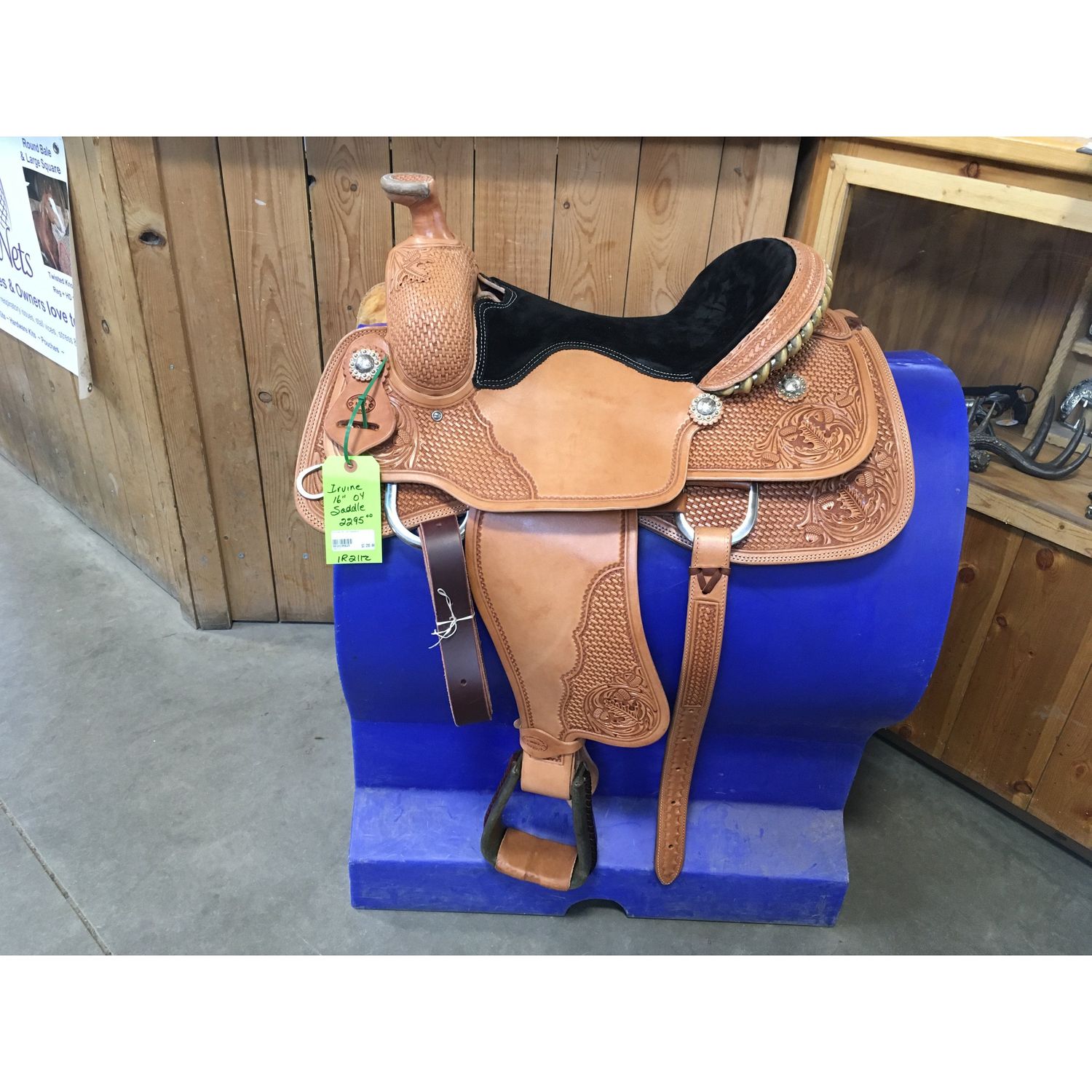 Irvine 16" OY Roping Saddle-10