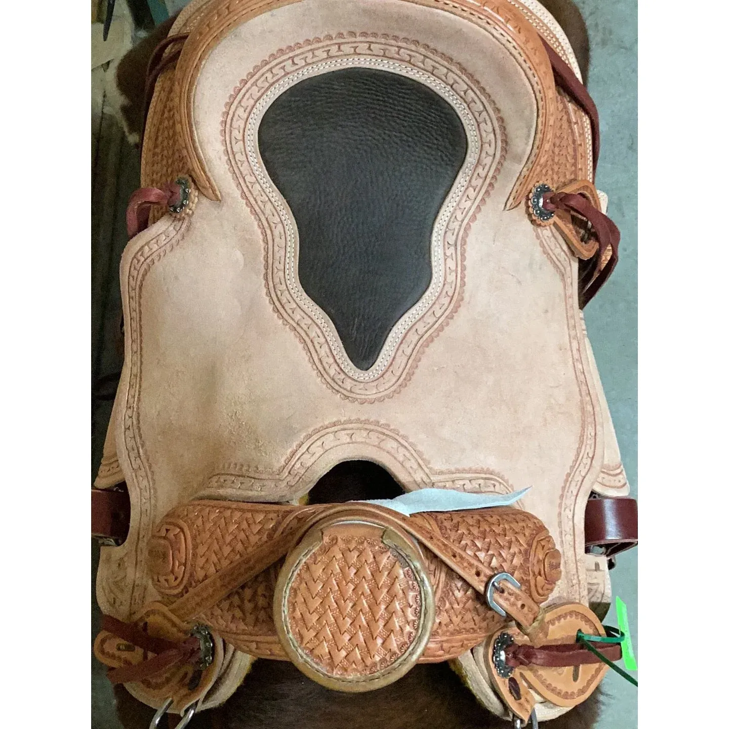 Irvine 16" Post Horn Association Ranch Saddle