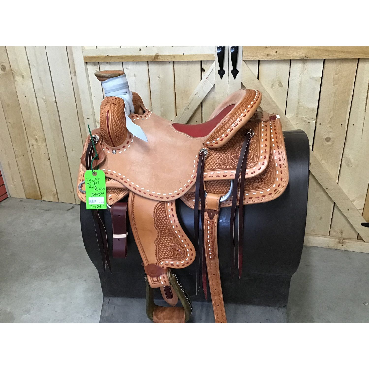 Irvine 16" Post Horn Ranch Saddle