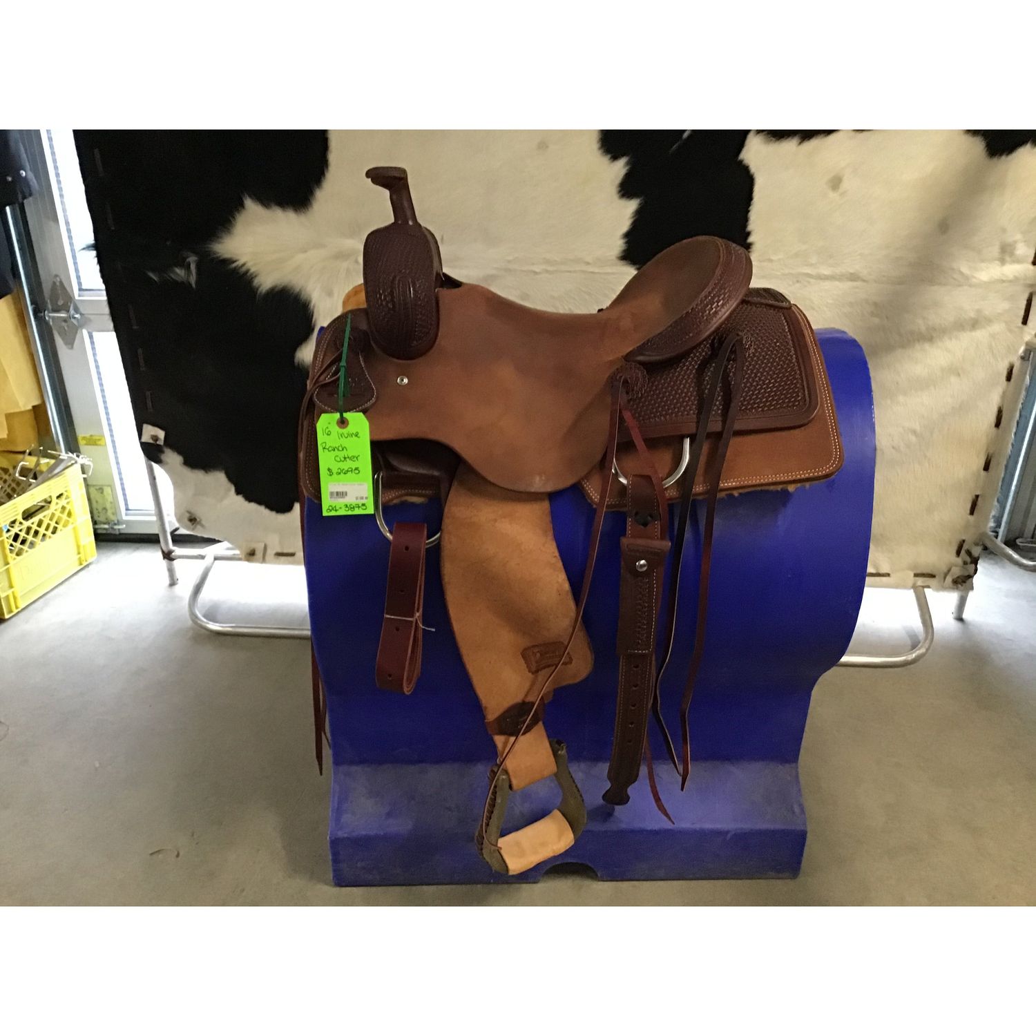 Irvine 16" Ranch Cutter Saddle - 24-3875