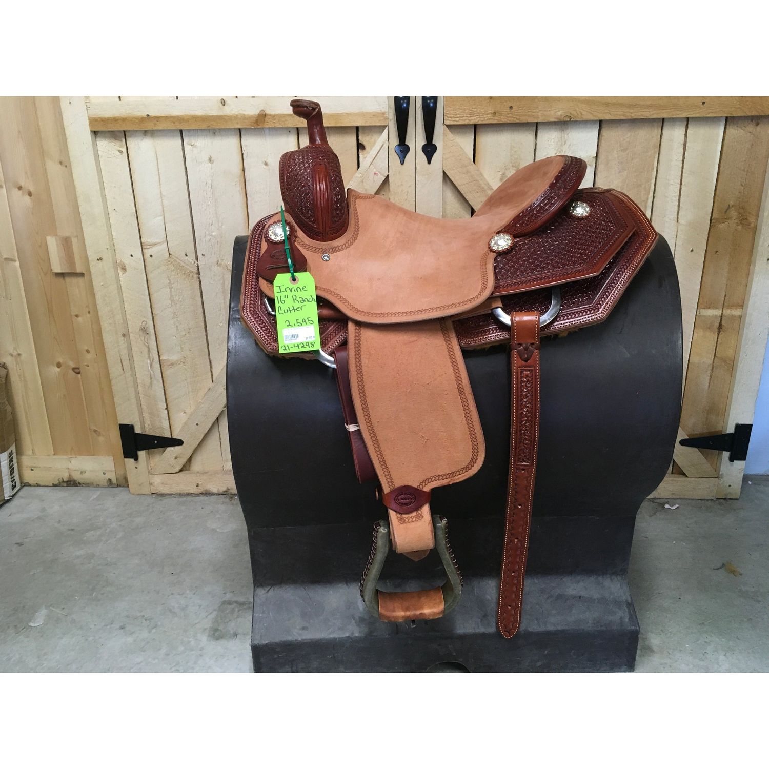 Irvine 16" Ranch Cutter Saddle - 21-4298