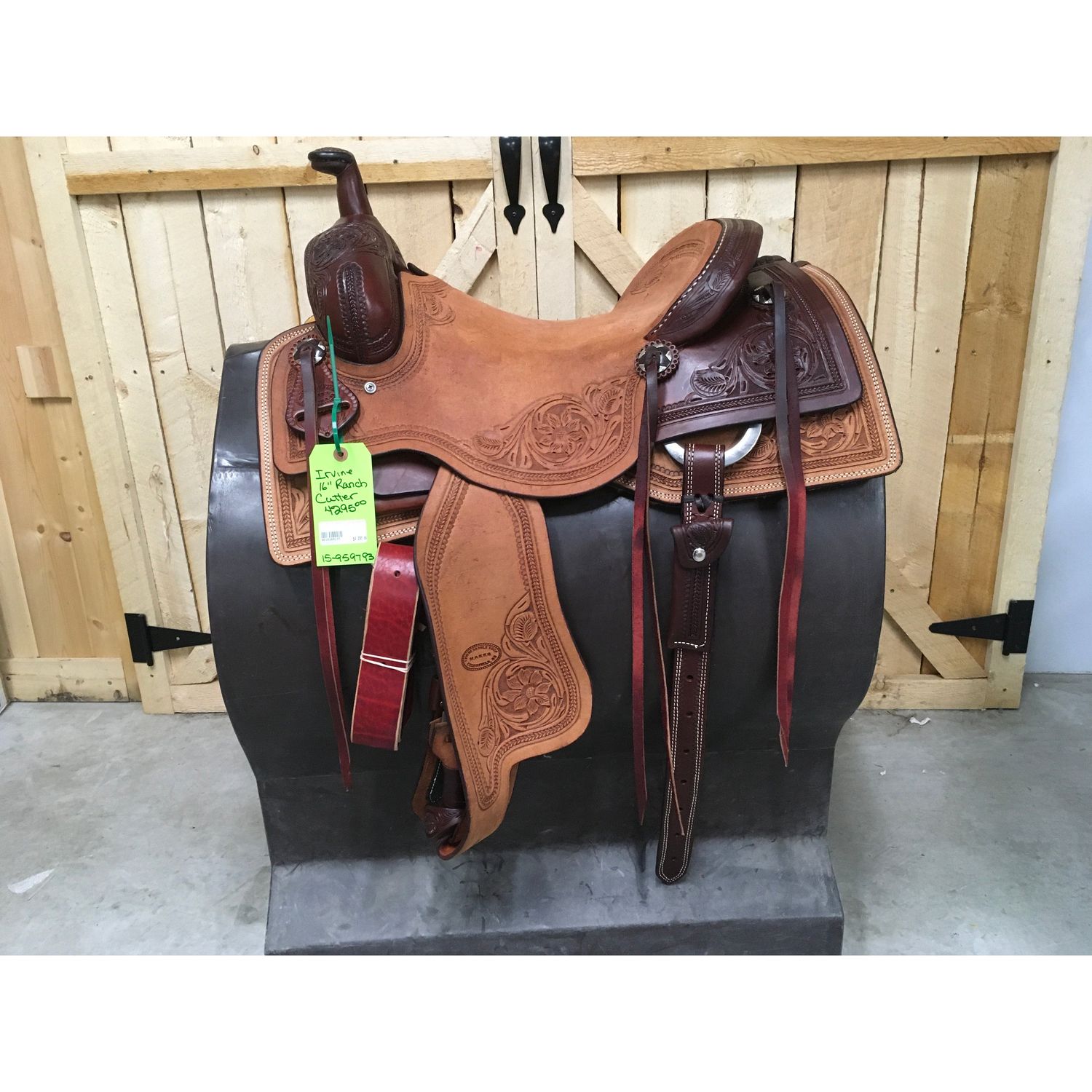 Irvine 16" Ranch Cutting Saddle - 15-959793