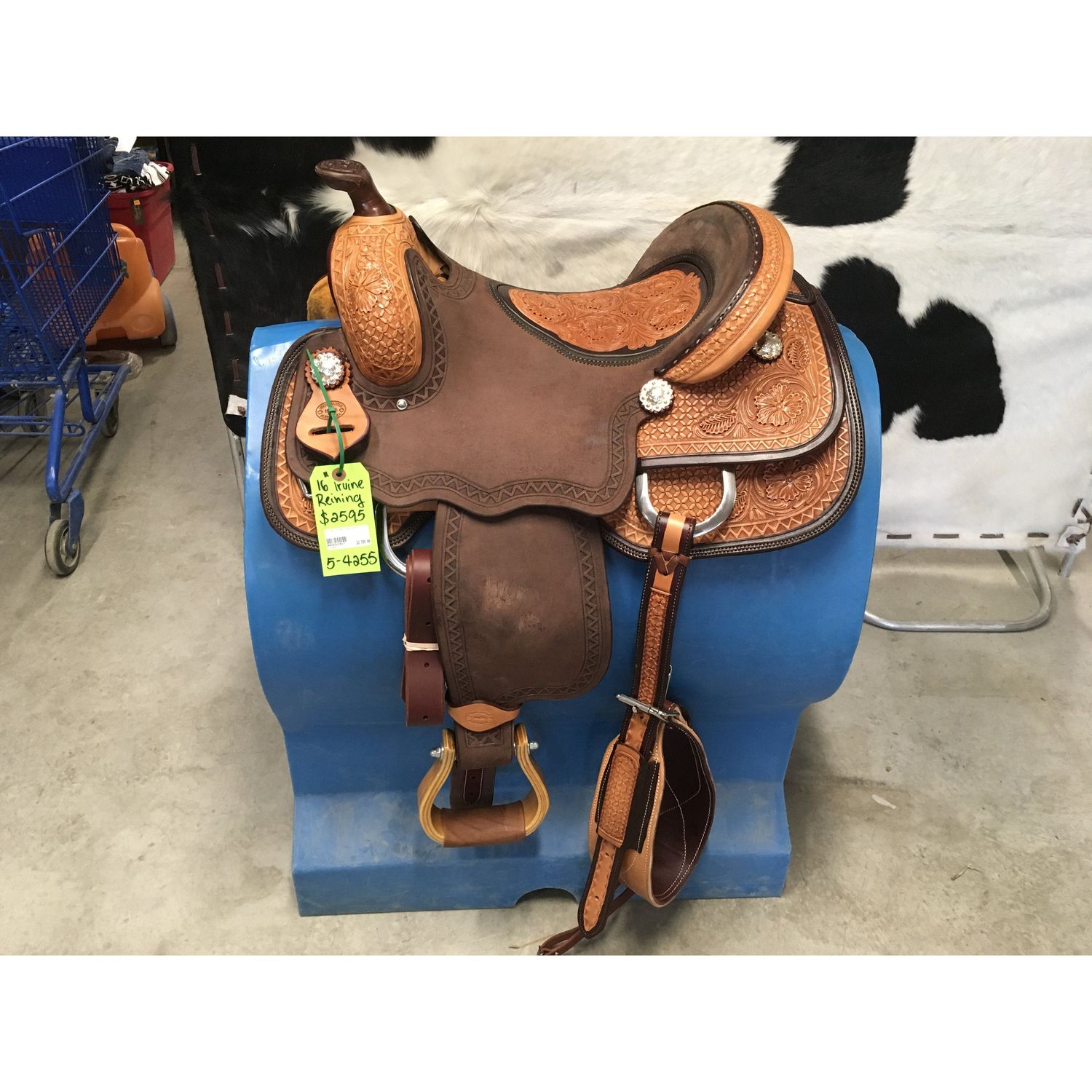 Irvine 16" Reining Saddle - 5-4255