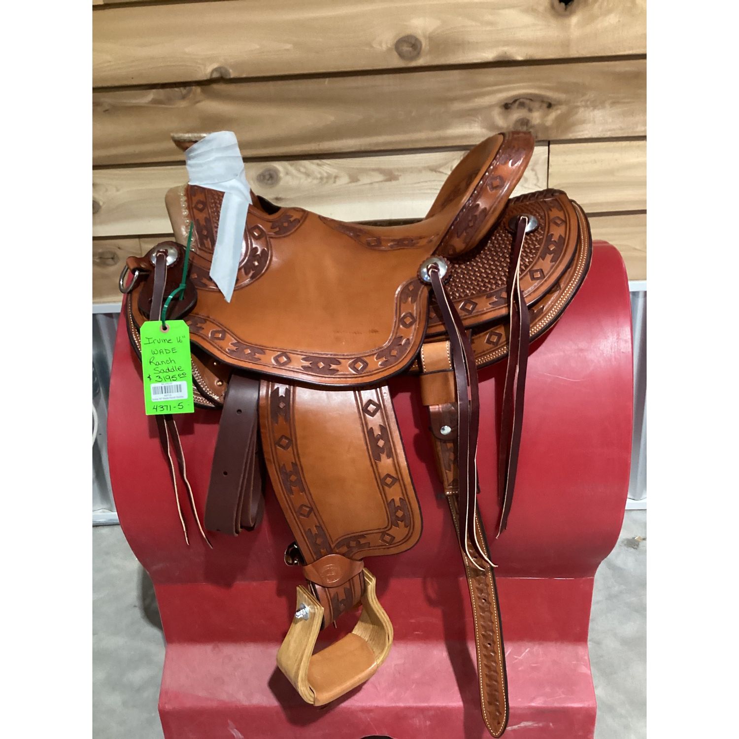 Irvine 16" Wade Ranch Saddle-2
