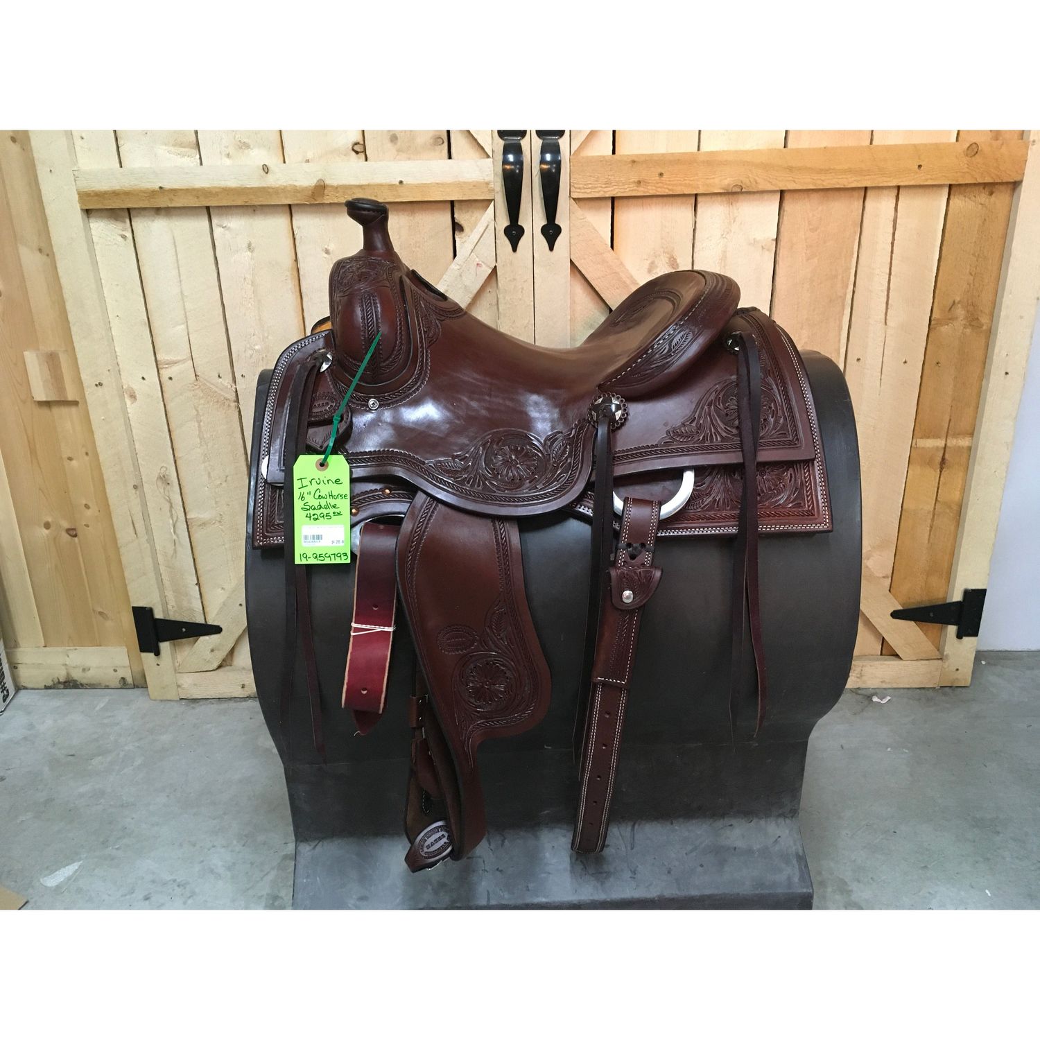 Irvine 16" Working Cowhorse Saddle - 19-959793