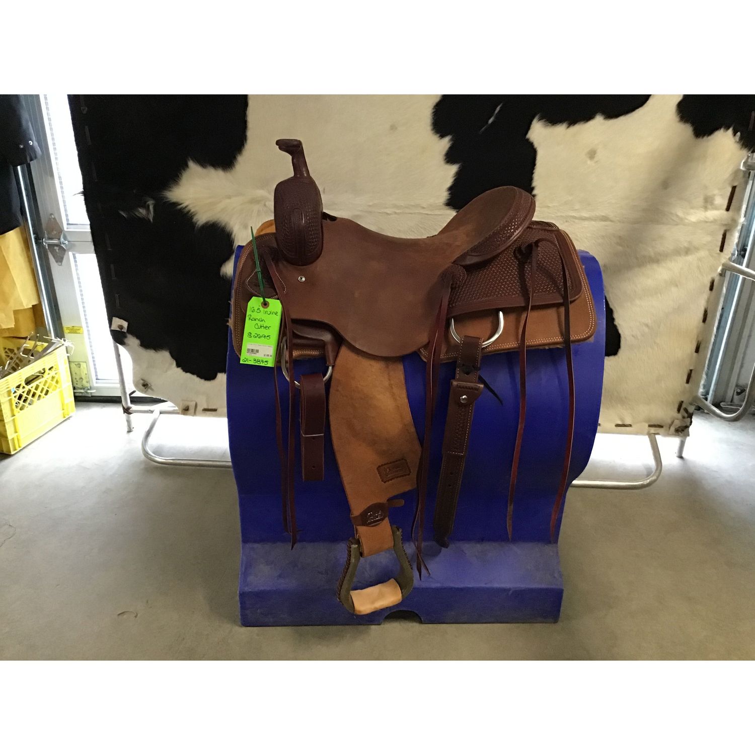 Irvine 16.5" Ranch Cutter Saddle