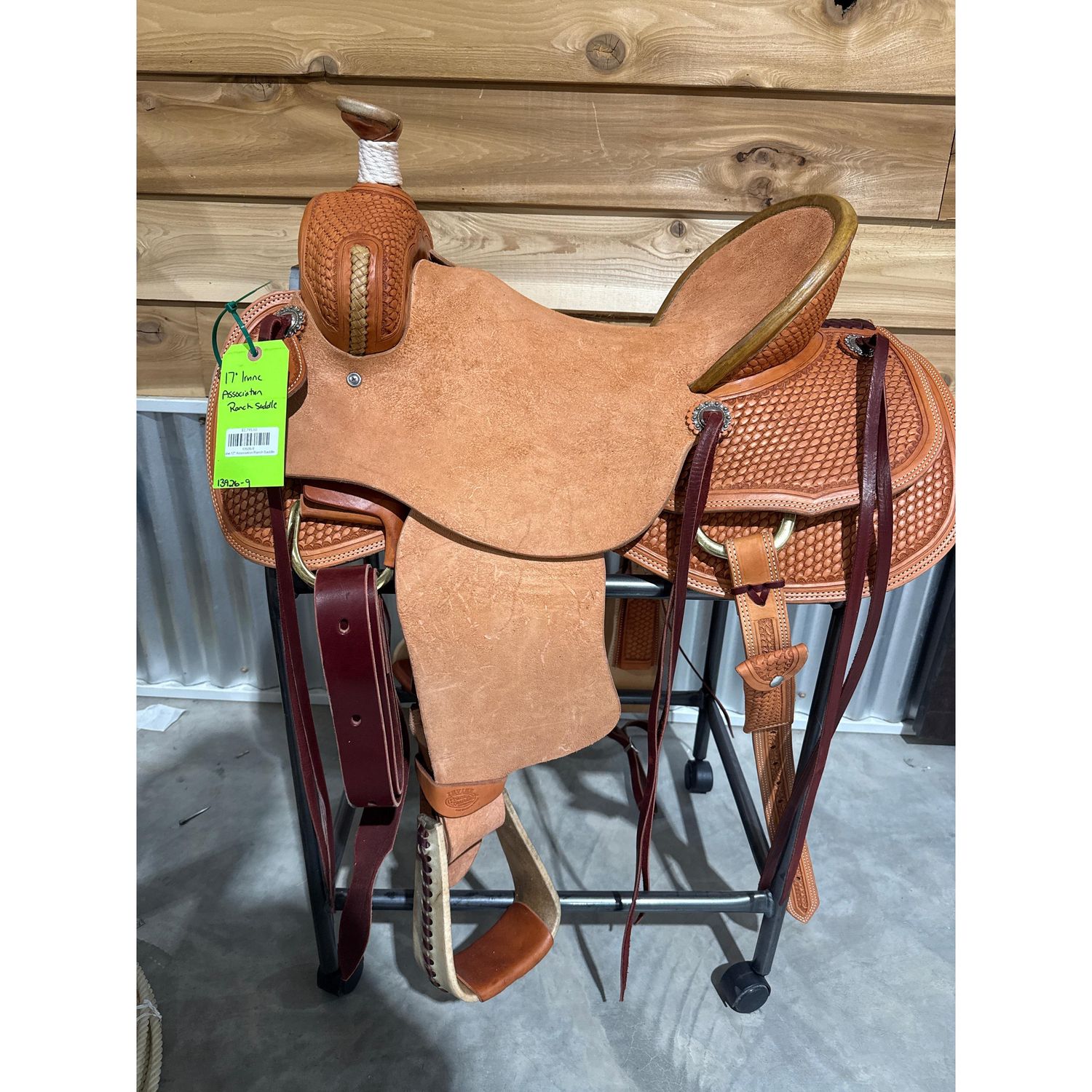 Irvine 17" Association Ranch Saddle