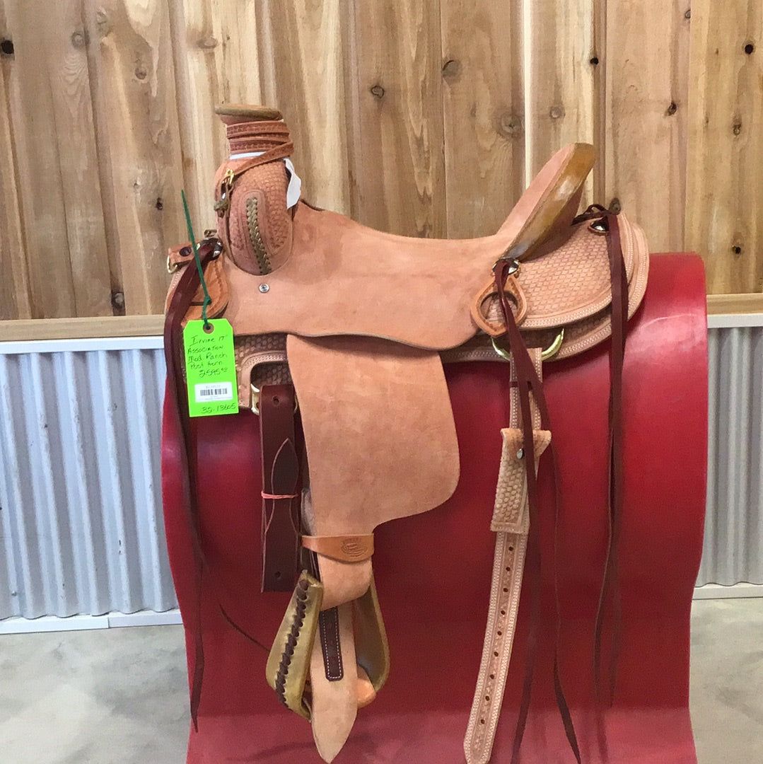 Irvine 17" Association Modified Ranch Saddle - Post Horn