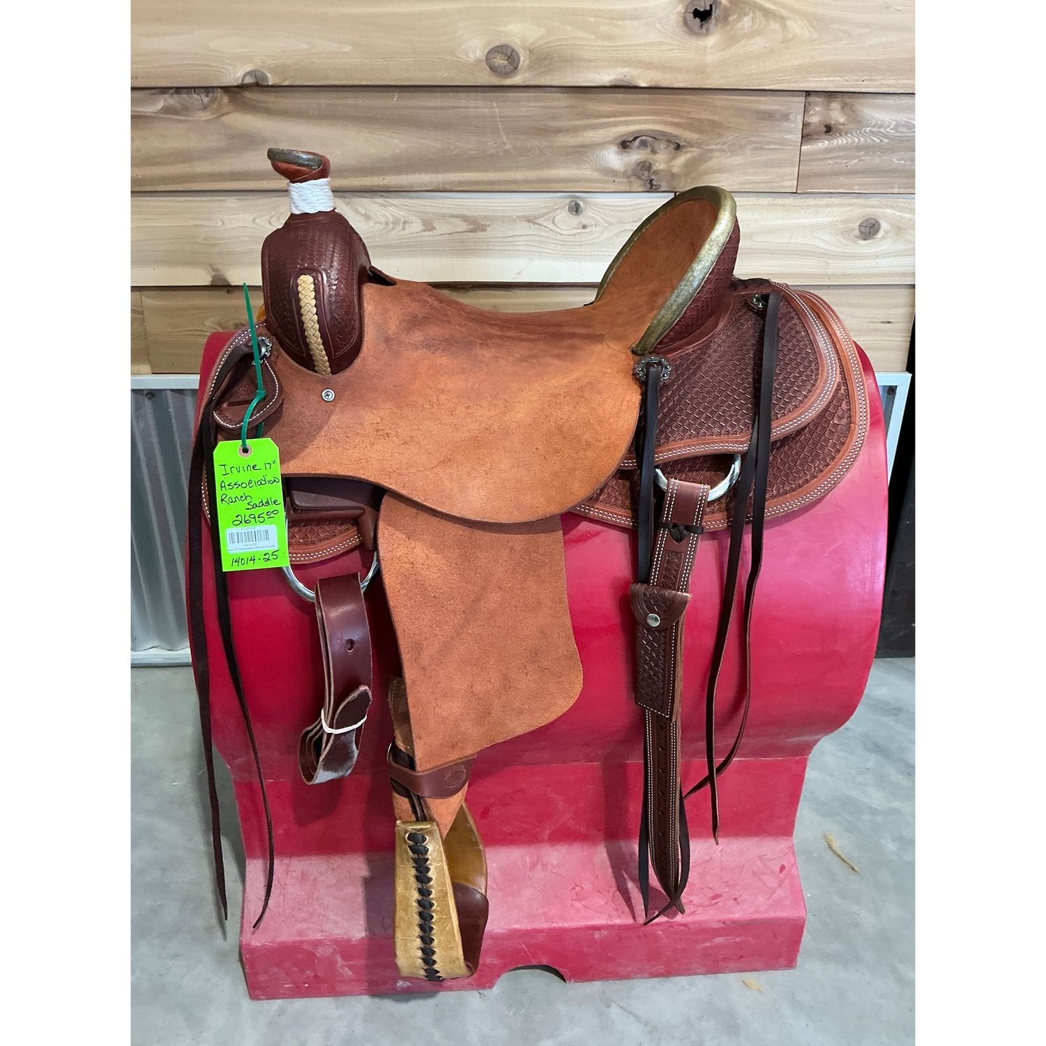 Irvine 17" Association Ranch Saddle-6