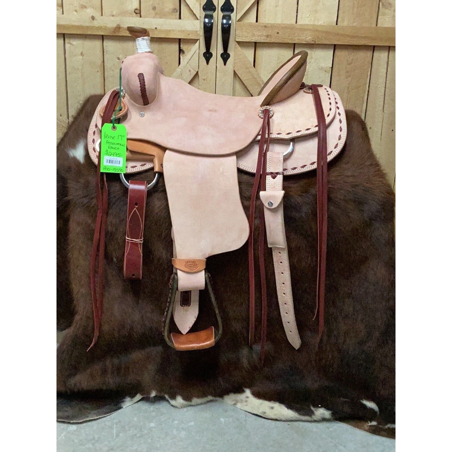 Irvine 17" Association Ranch Saddle-4