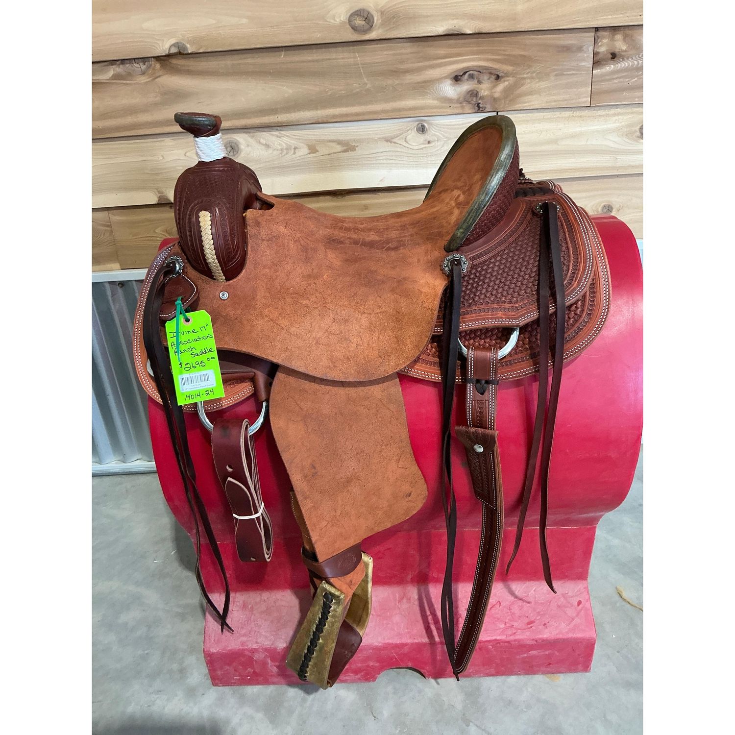 Irvine 17" Association Ranch Saddle-5