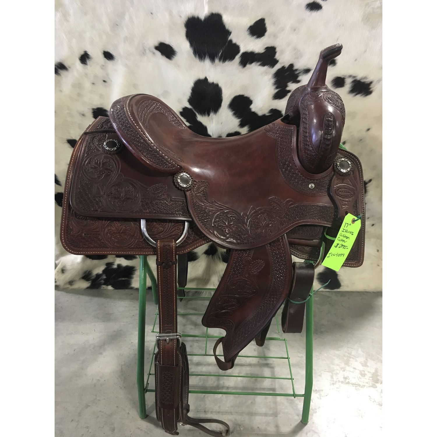 Irvine 17" Custom Cutting Saddle-5