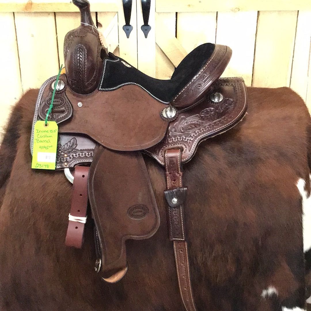 Irvine Custom 12.5" Barrel Saddle-1