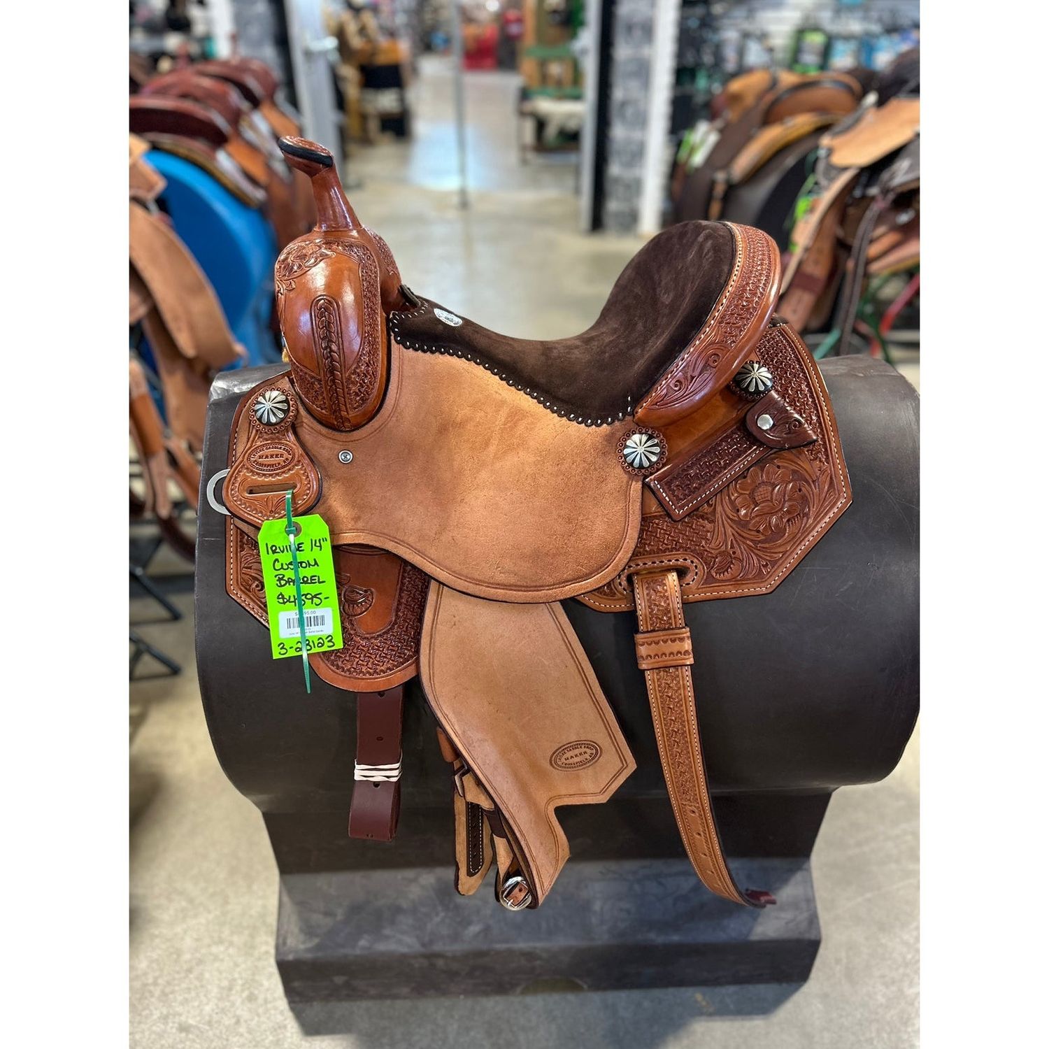 Irvine Custom 14" Barrel Saddle-10