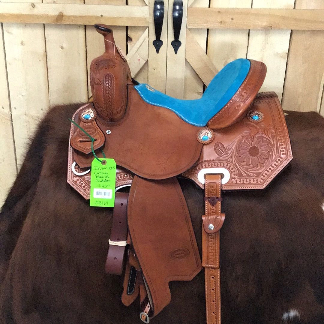 Irvine Custom 13.5" Barrel Saddle-2