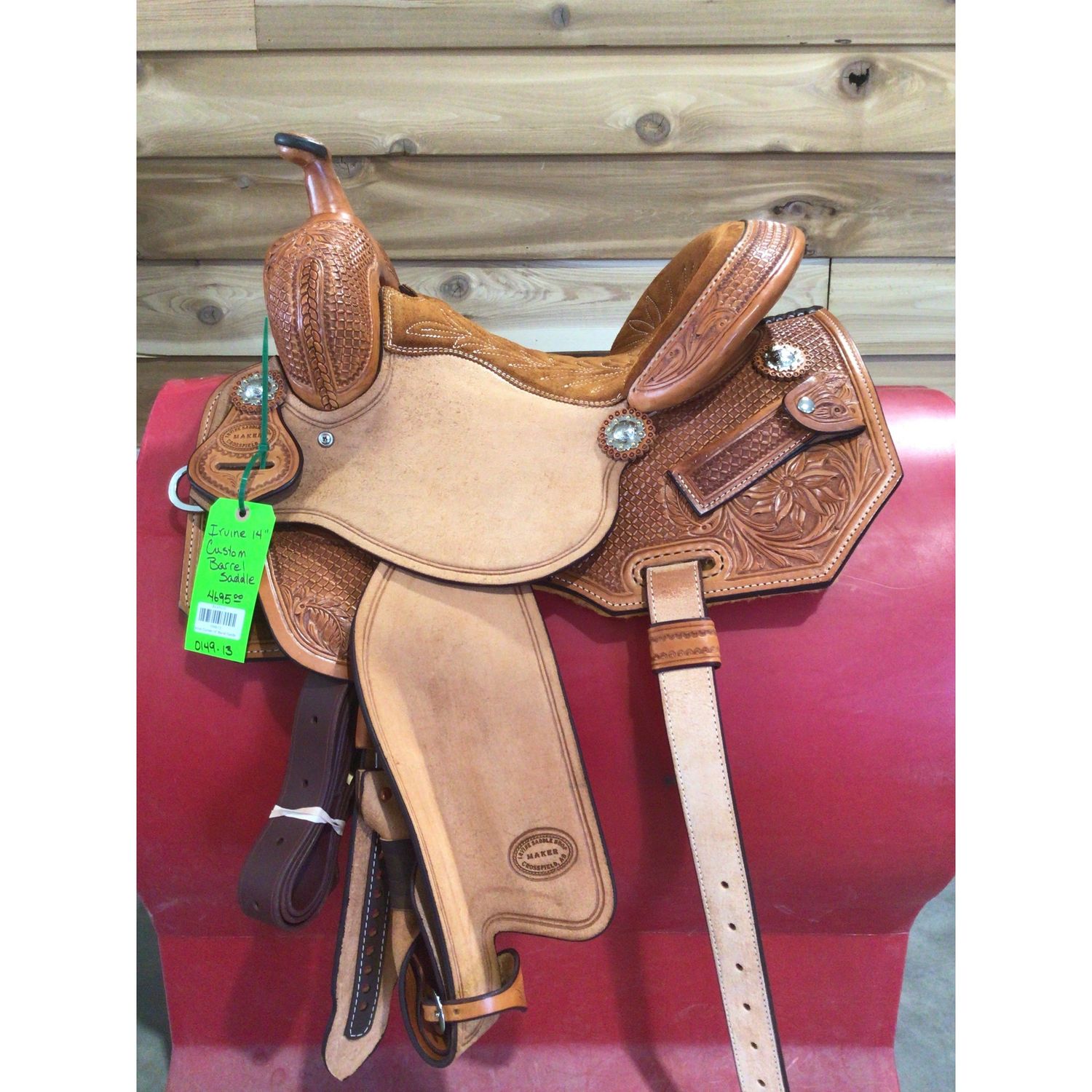 Irvine Custom 14" Barrel Saddle-3