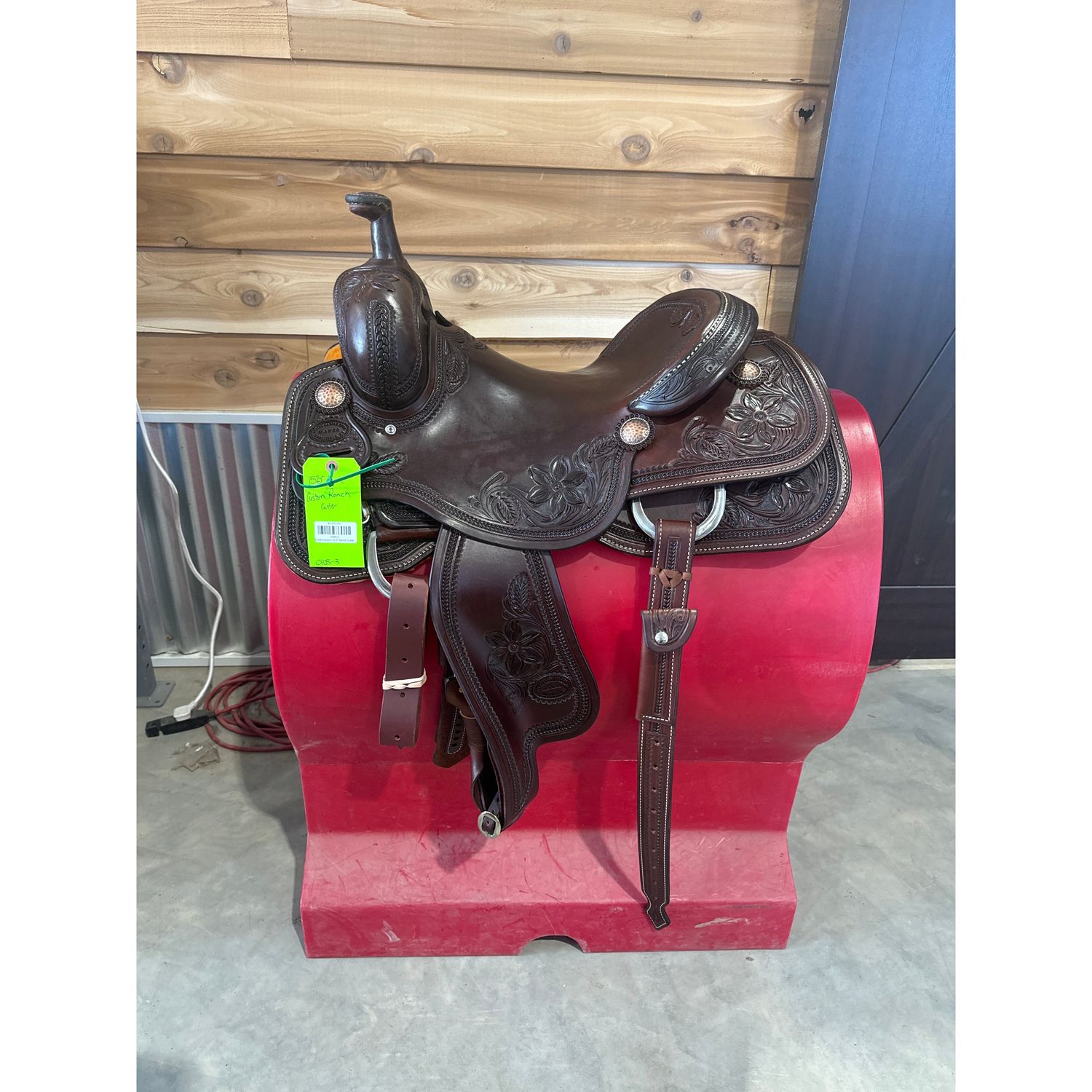 Irvine Custom 15.5" Ranch Cutter Saddle