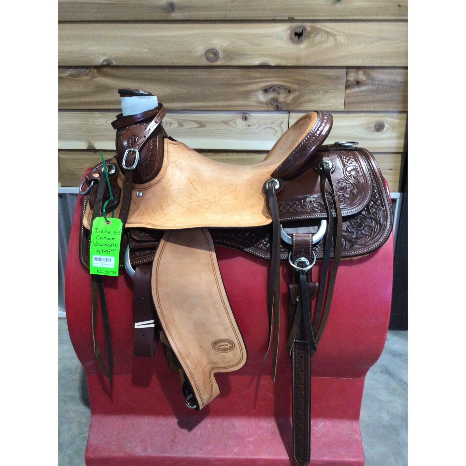 Irvine Custom 15.5" Buckaroo Saddle