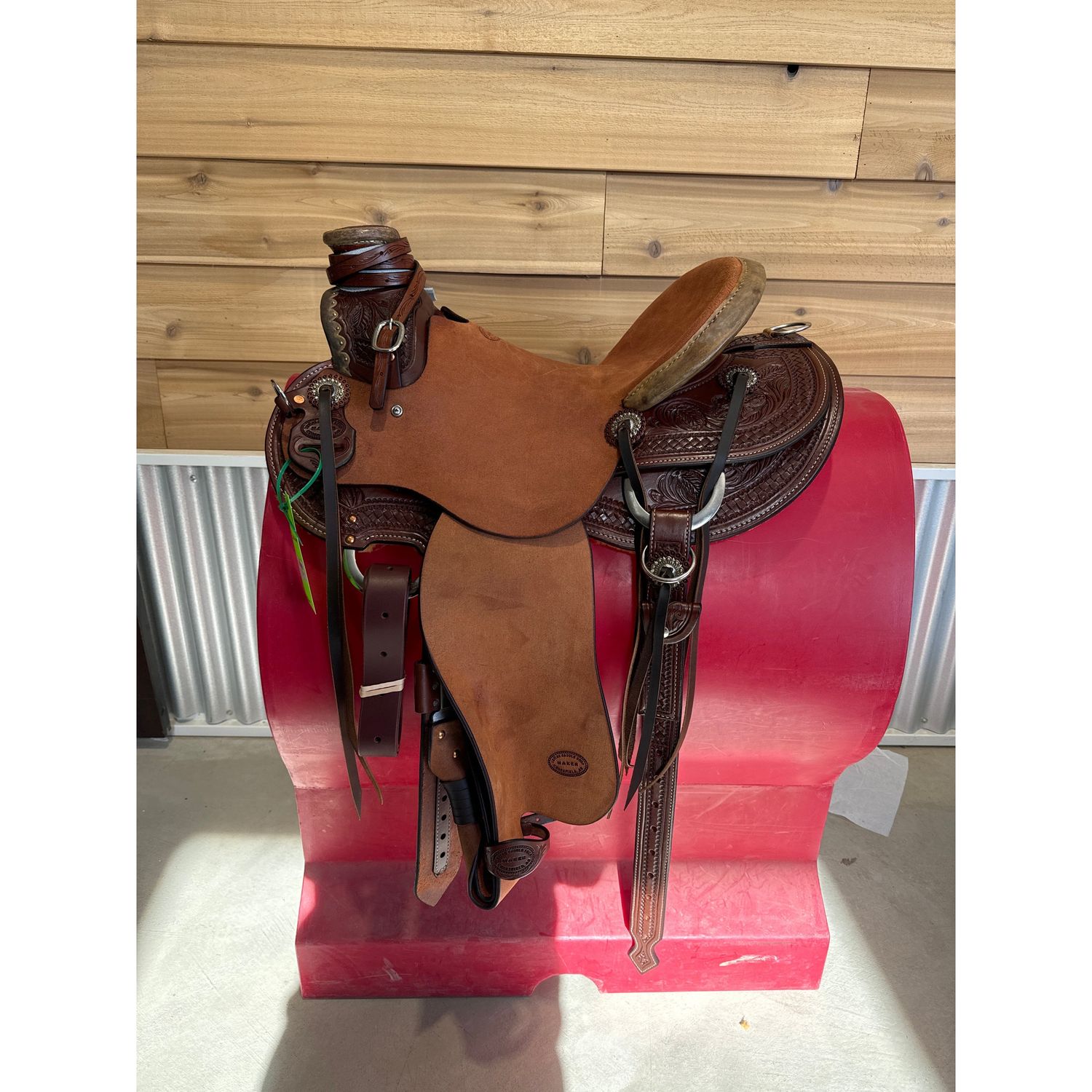 Irvine Custom 15.5" Wade Ranch Saddle