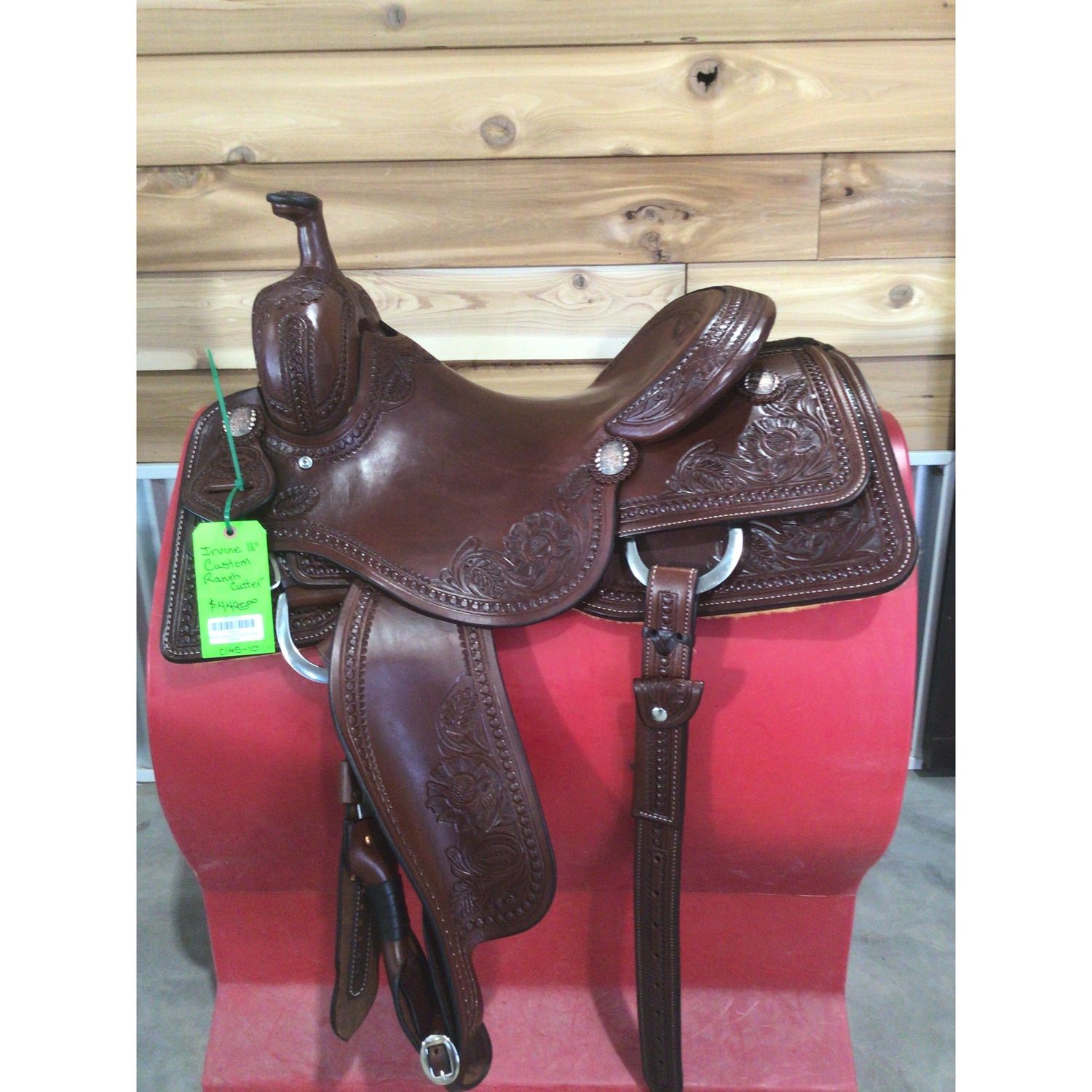 Irvine Custom 16" Ranch Cutting Saddle-6