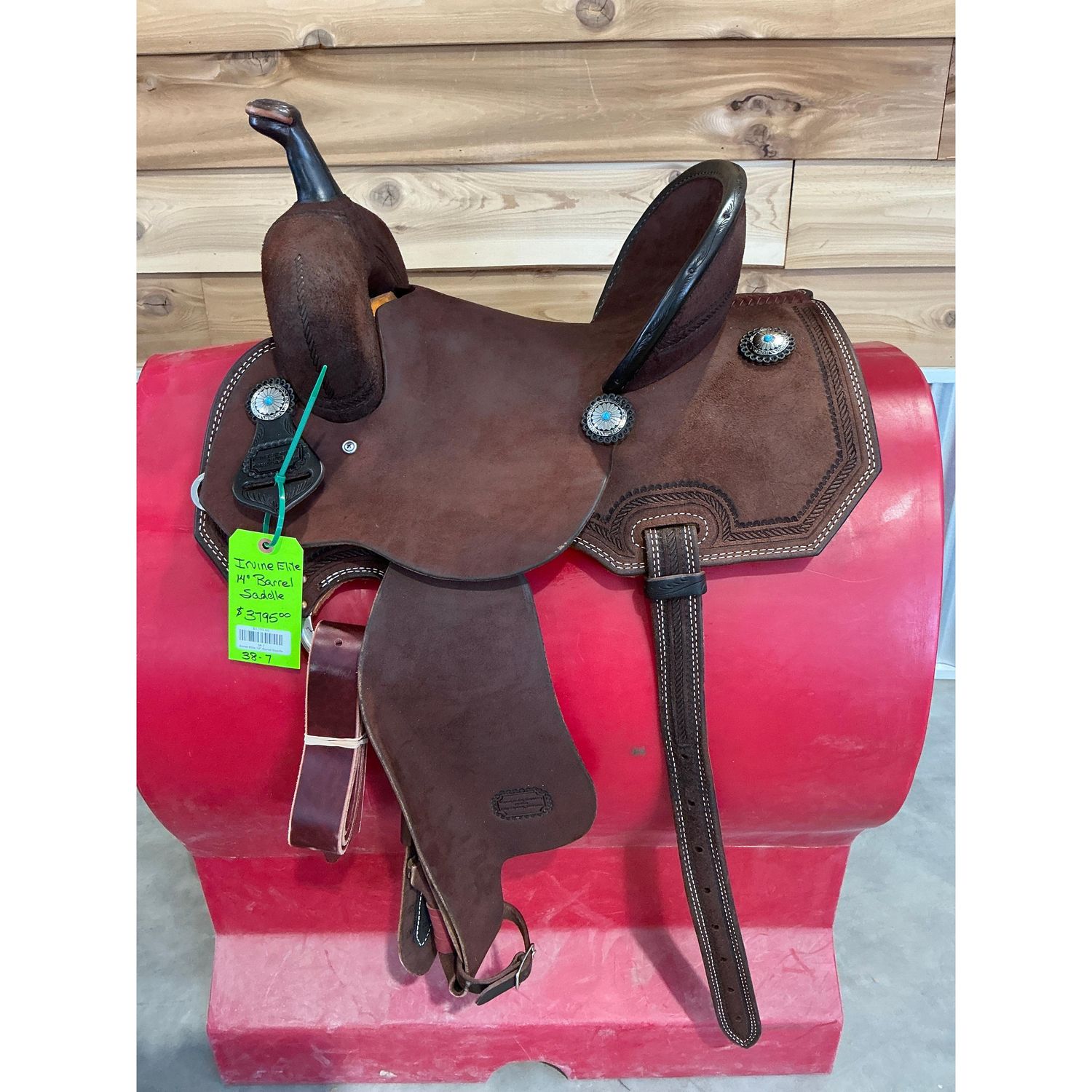 Irvine Elite 13" Barrel Saddle-1