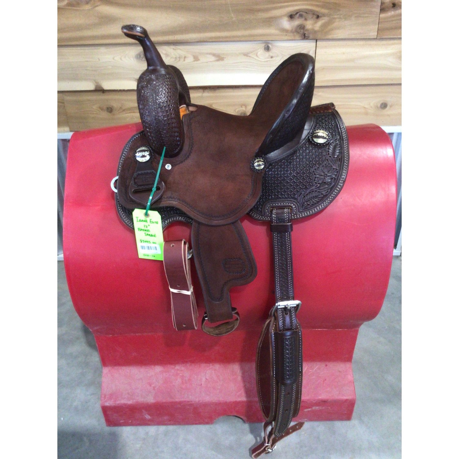Irvine Elite 12" Barrel Saddle