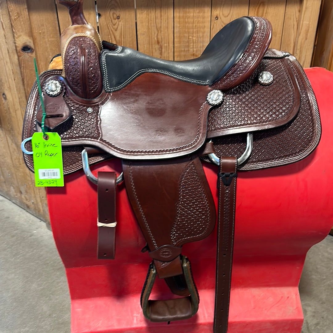 Irvine 16" OY Roping Saddle-4