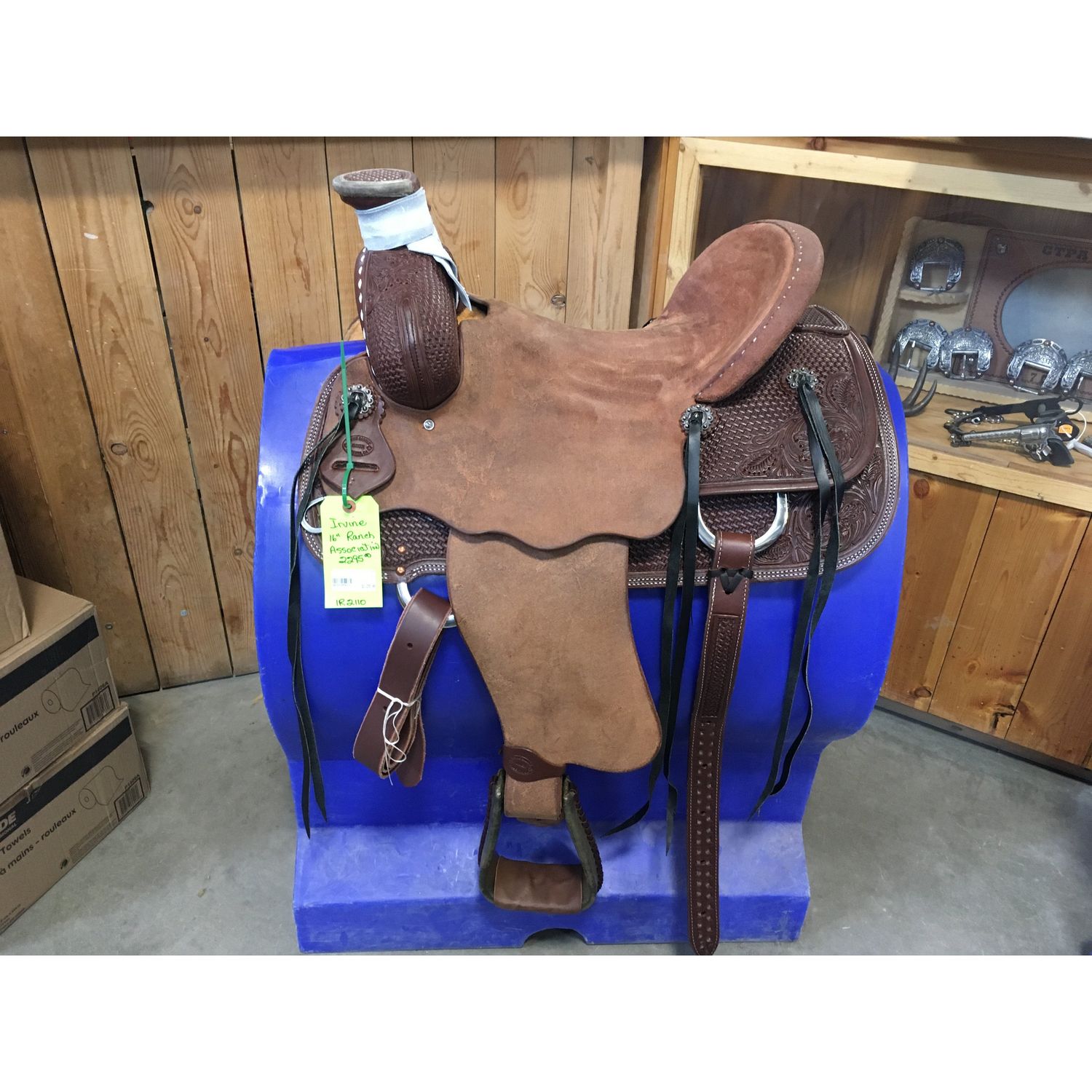 Irvine 16" Ranch Association Saddle