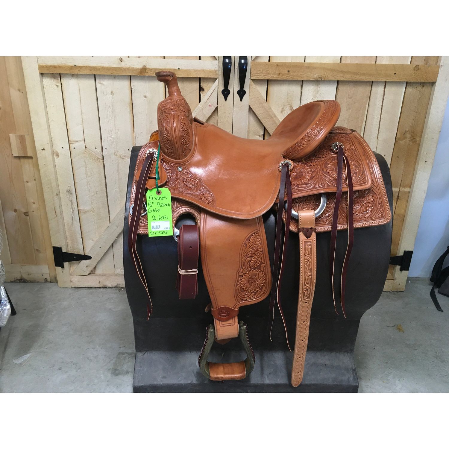 Irvine 16" Ranch Cutting Saddle - 24-4298