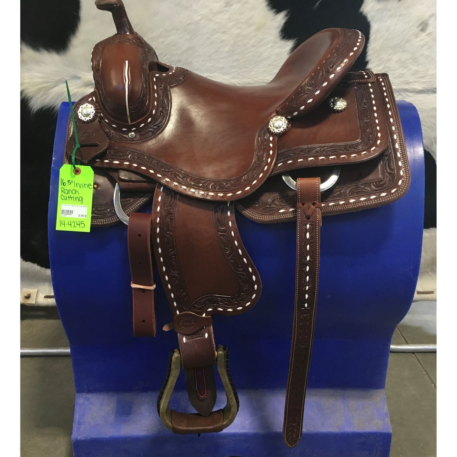 Irvine 16" Ranch Cutting Saddle - 14-4245