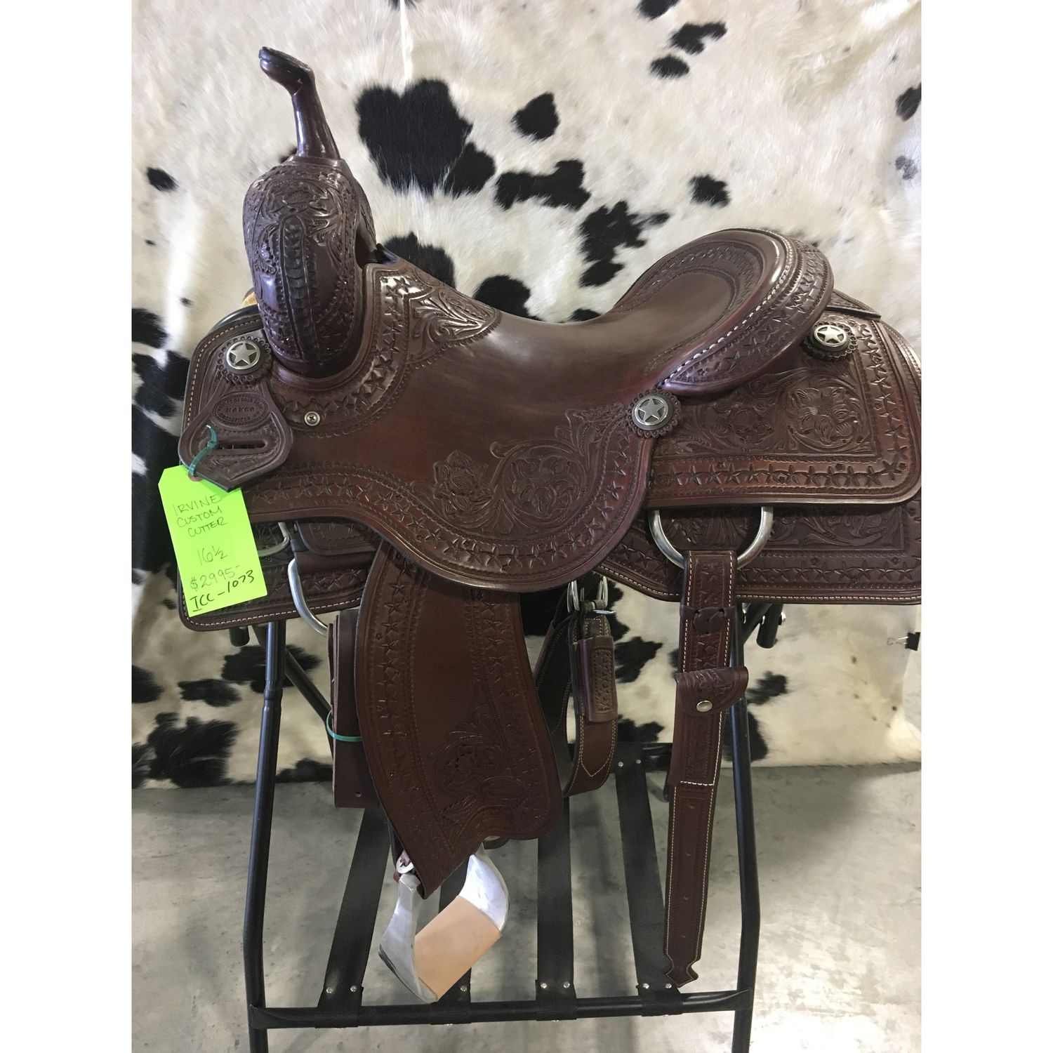 Irvine 16.5" Custom Cutting Saddle-3