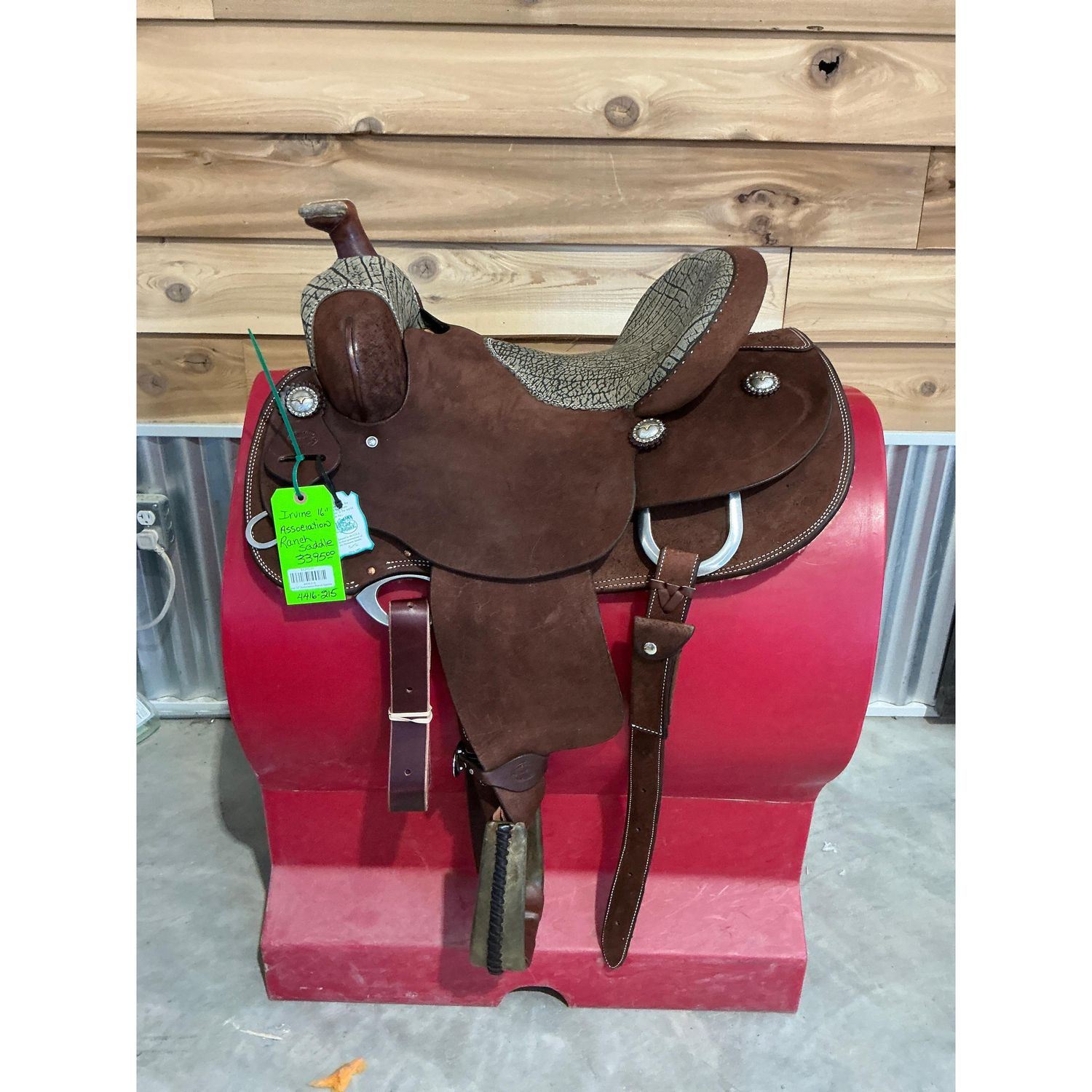 Irvine 17" Association Ranch Saddle-7