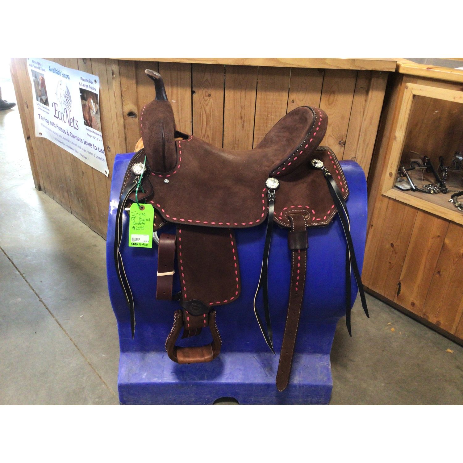Irvine 17" Barrel Saddle - 9-4311