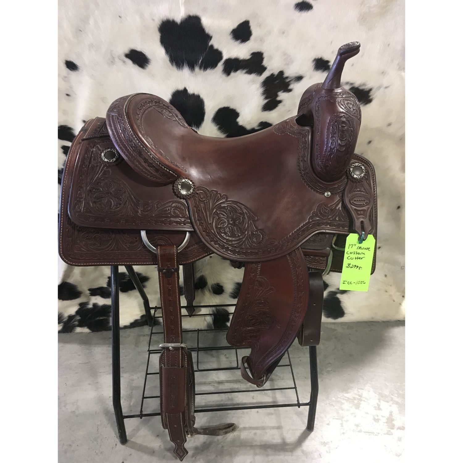 Irvine 17" Custom Cutting Saddle-4