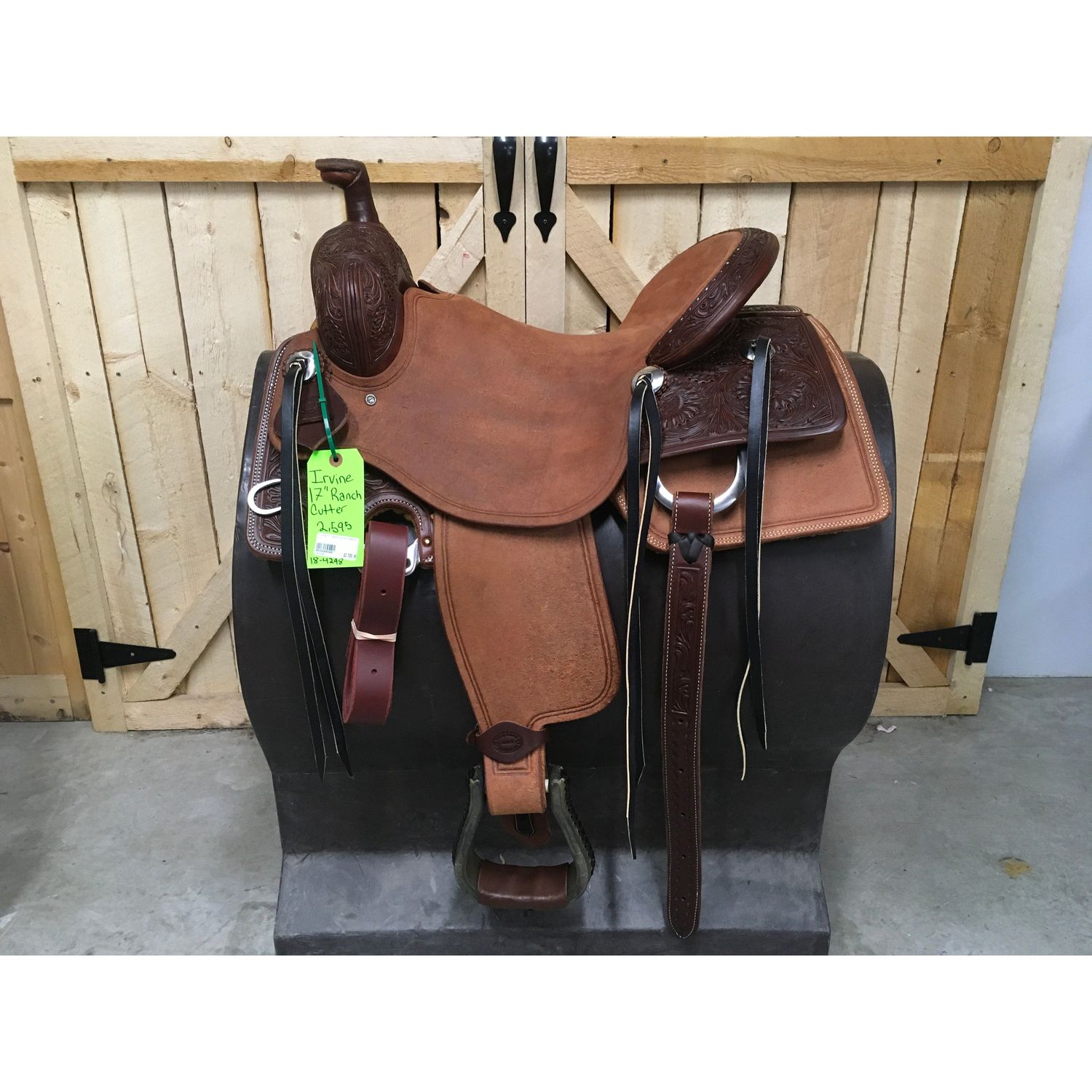 Irvine 17" Ranch Cutter Saddle