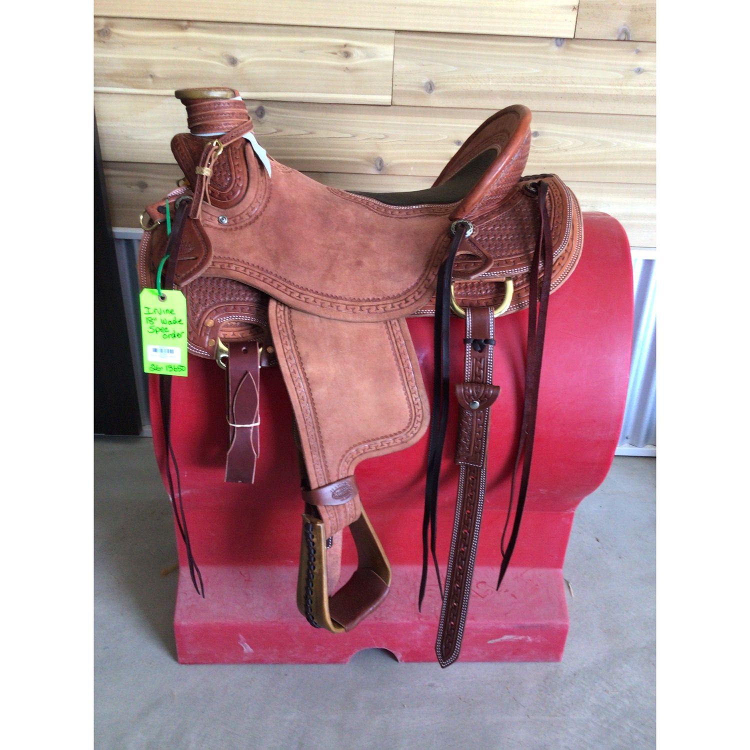 Irvine 18" Wade Saddle SPECIAL ORDER