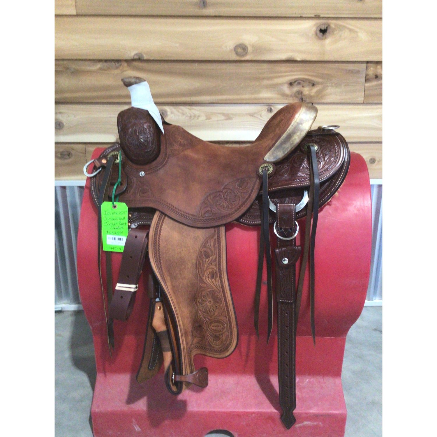 Irvine Custom 15.5" Will James Ranch Saddle