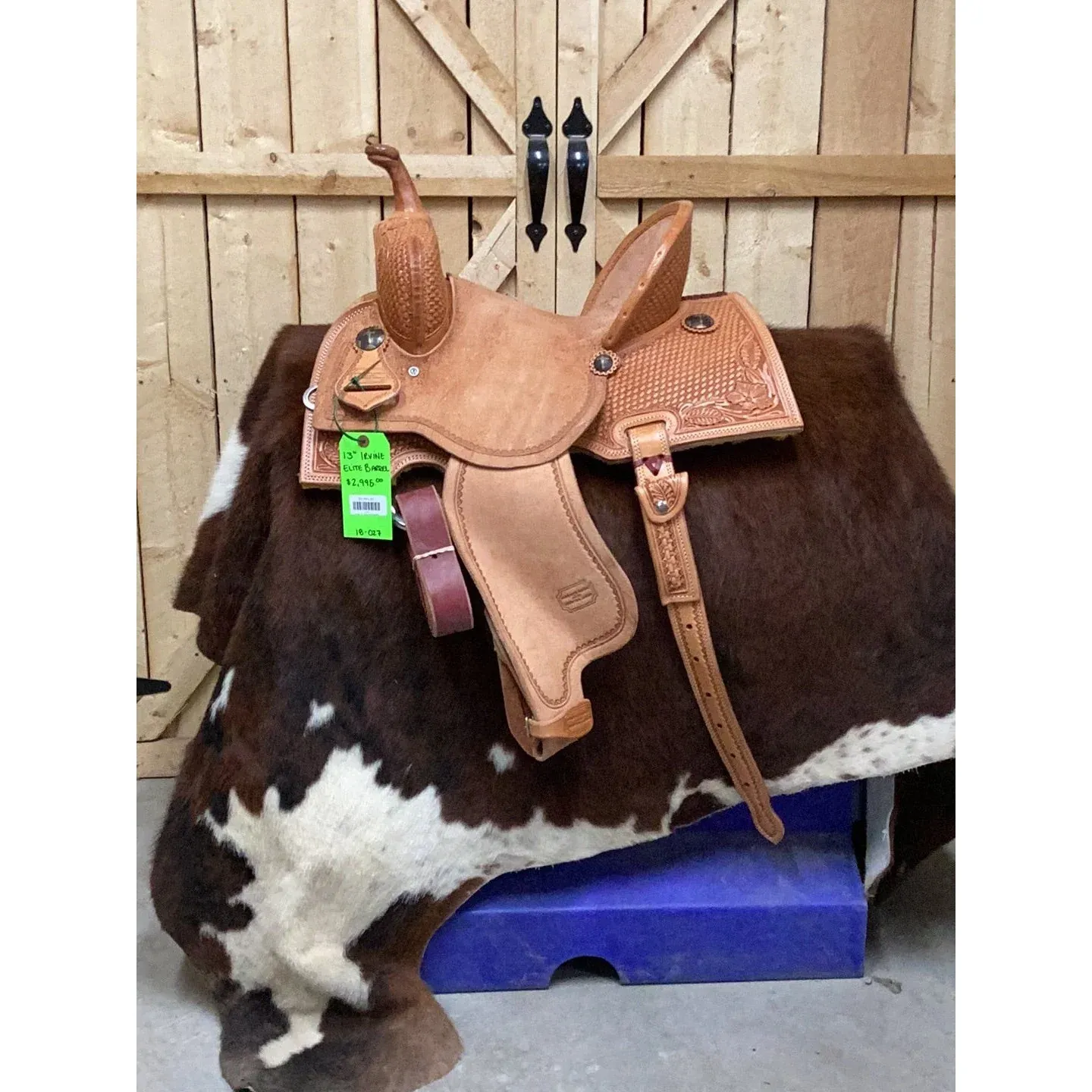 Irvine Elite 13" Barrel Saddle-10