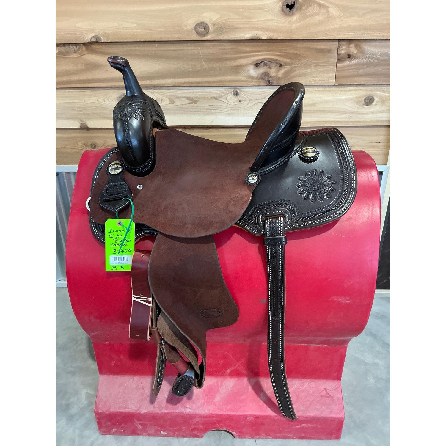 Irvine Elite 15" Barrel Saddle-1