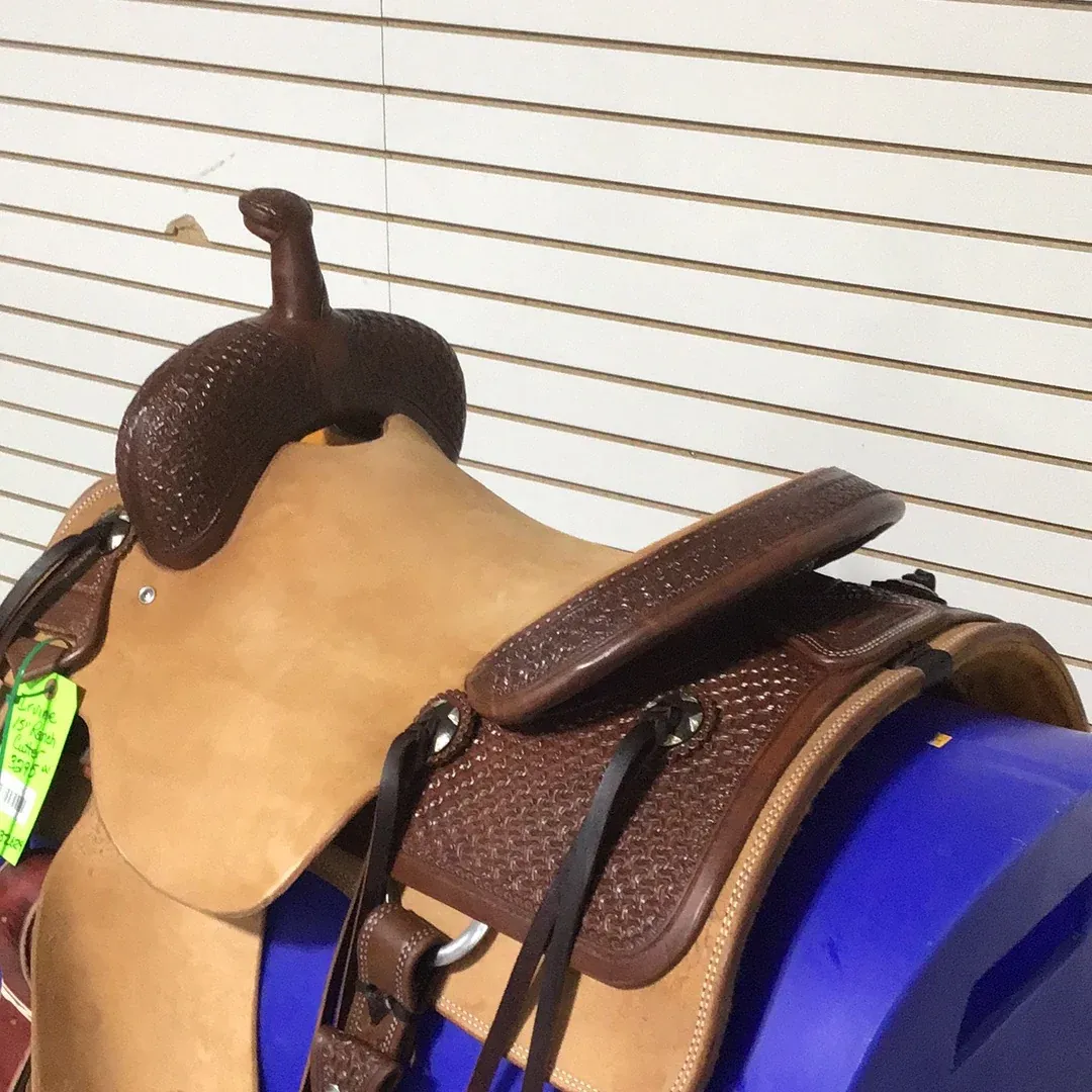 Irvine Elite 15” Ranch Cutting Saddle-1
