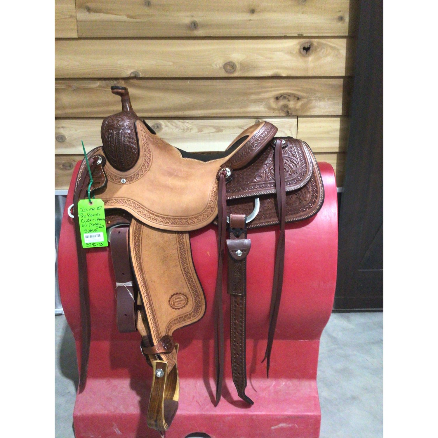 Irvine Pro 15" Ranch Cutter Saddle