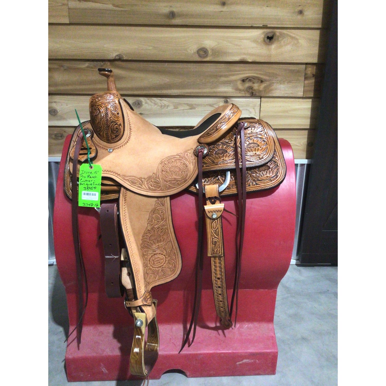 Irvine Pro 15" Ranch Cutter Saddle-1