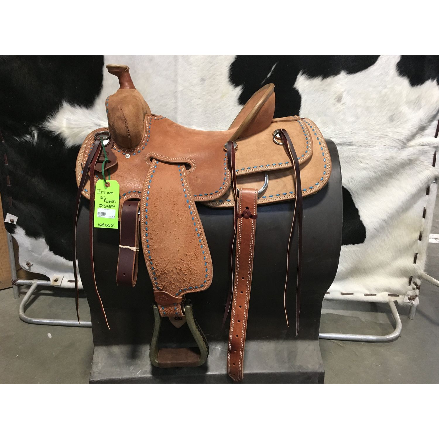 Irvine 16" Ranch Saddle-9