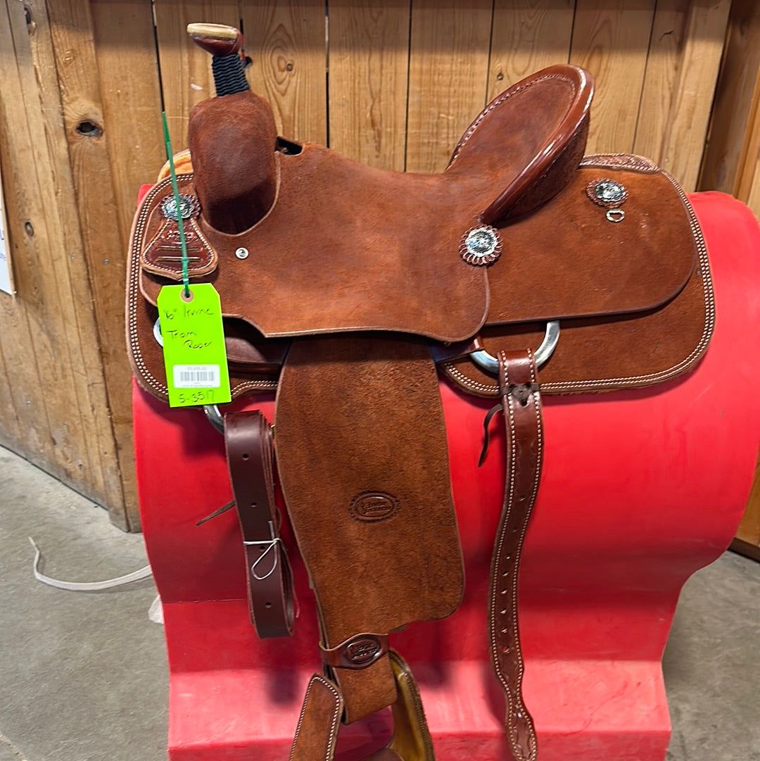 Irvine 16" Team Rope Saddle-1