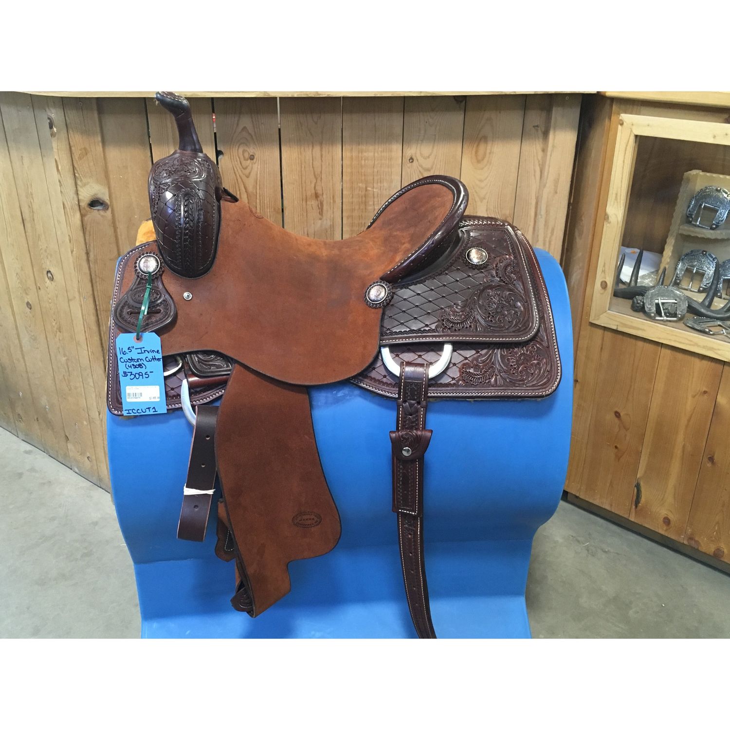 Irvine 16.5" Custom Cutting Saddle-5