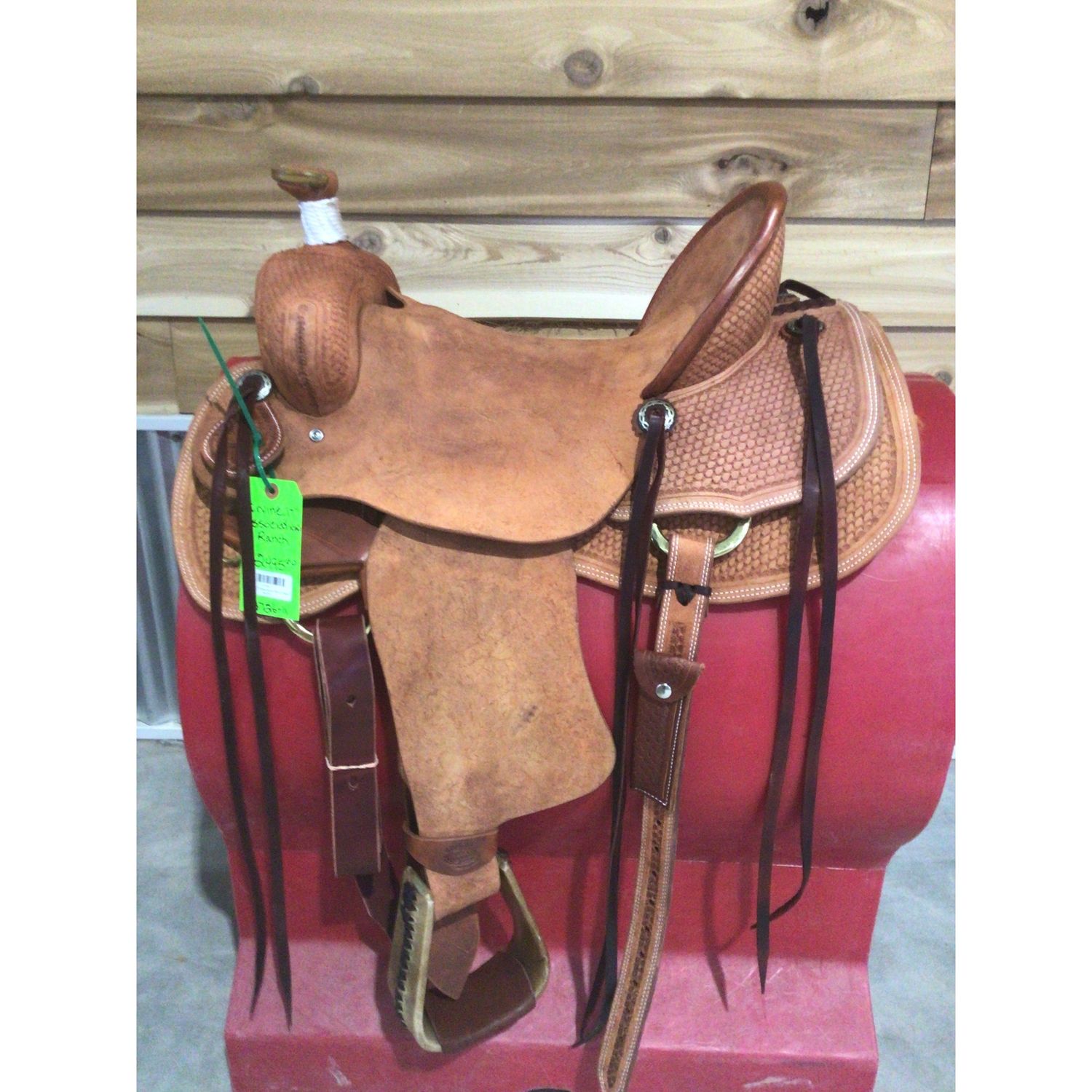 Irvine 17" Association Ranch Saddle-3