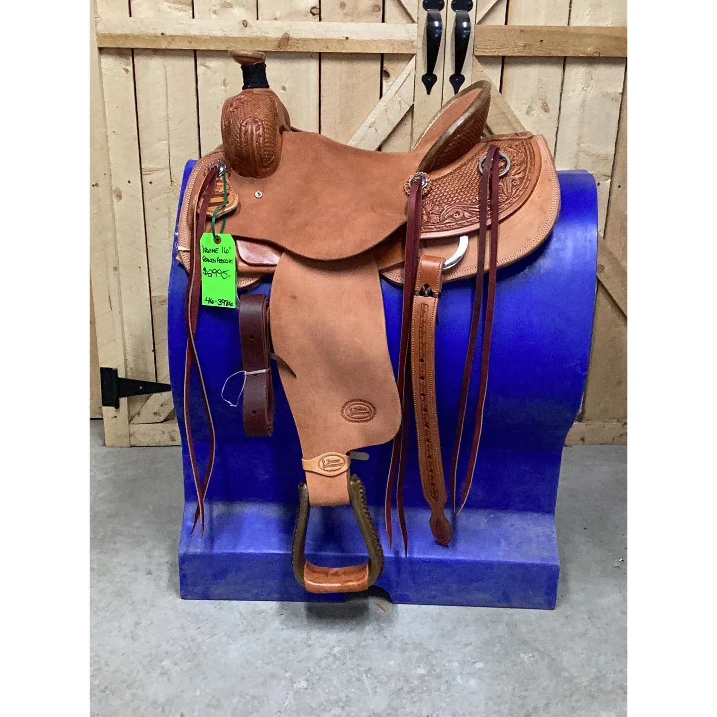 Irvine 16” Ranch Association Saddle-1