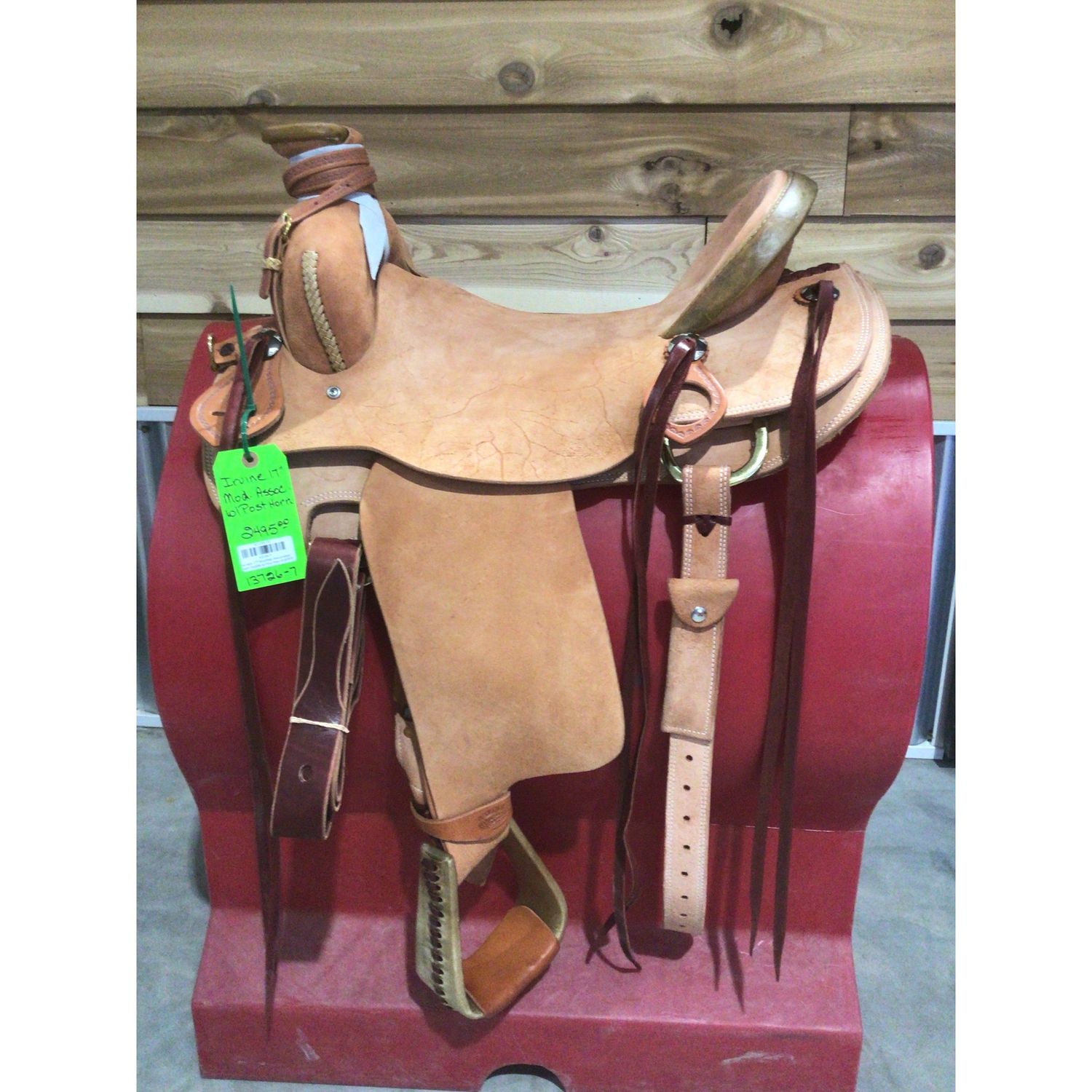 Irvine 17" Modified Association Ranch Saddle-1