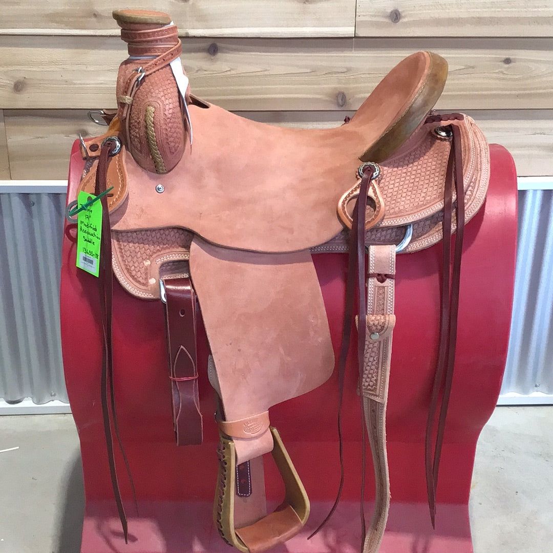 Irvine 17" Modified Association Saddle - Post Horn-2