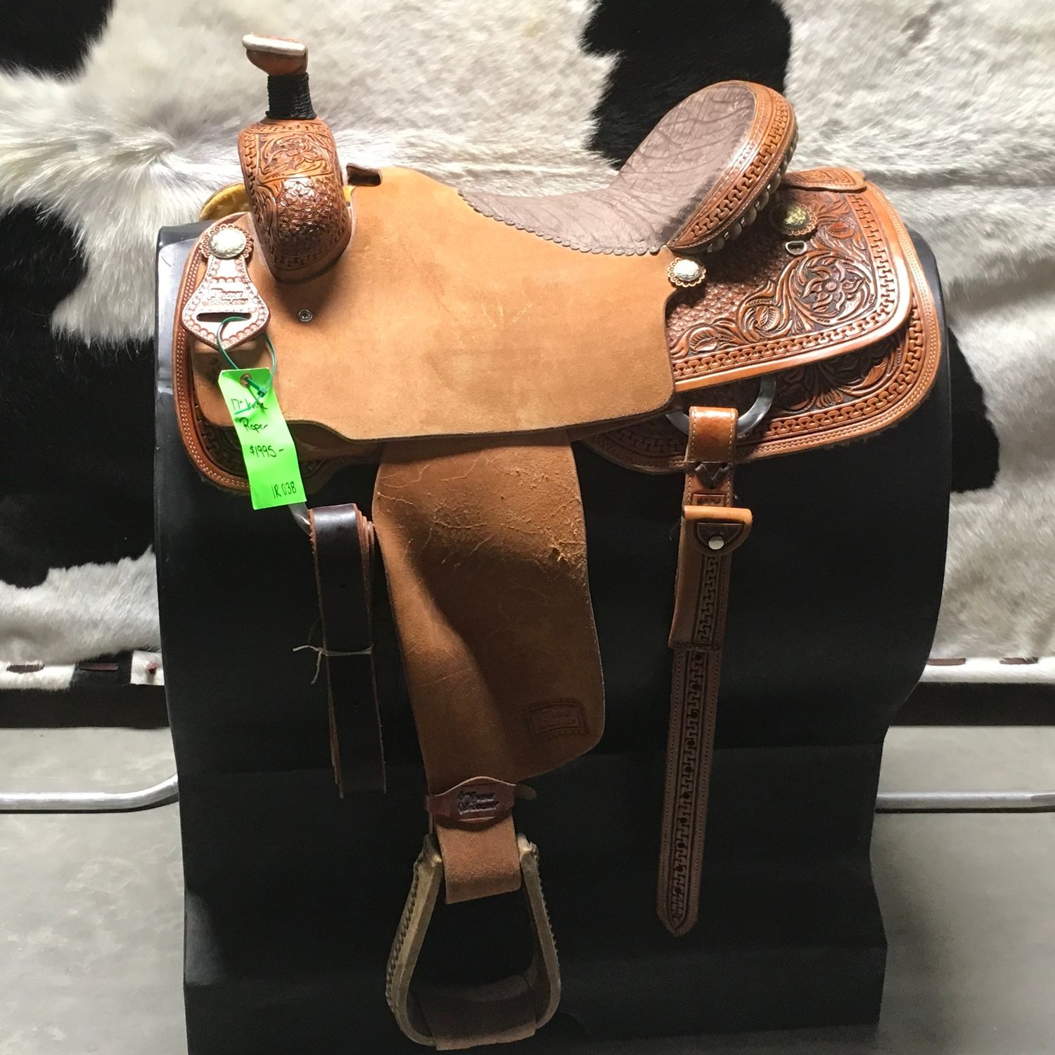 Irvine 17" Rope Saddle